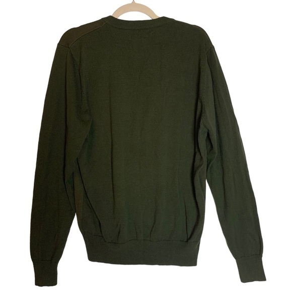 CPT By Cockpit USAA Mens Cotton Wool Blend Sweater Size XL Green Textured Casual - Picture 2 of 10